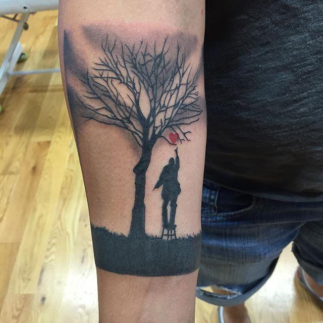 tatuaggio albero  111